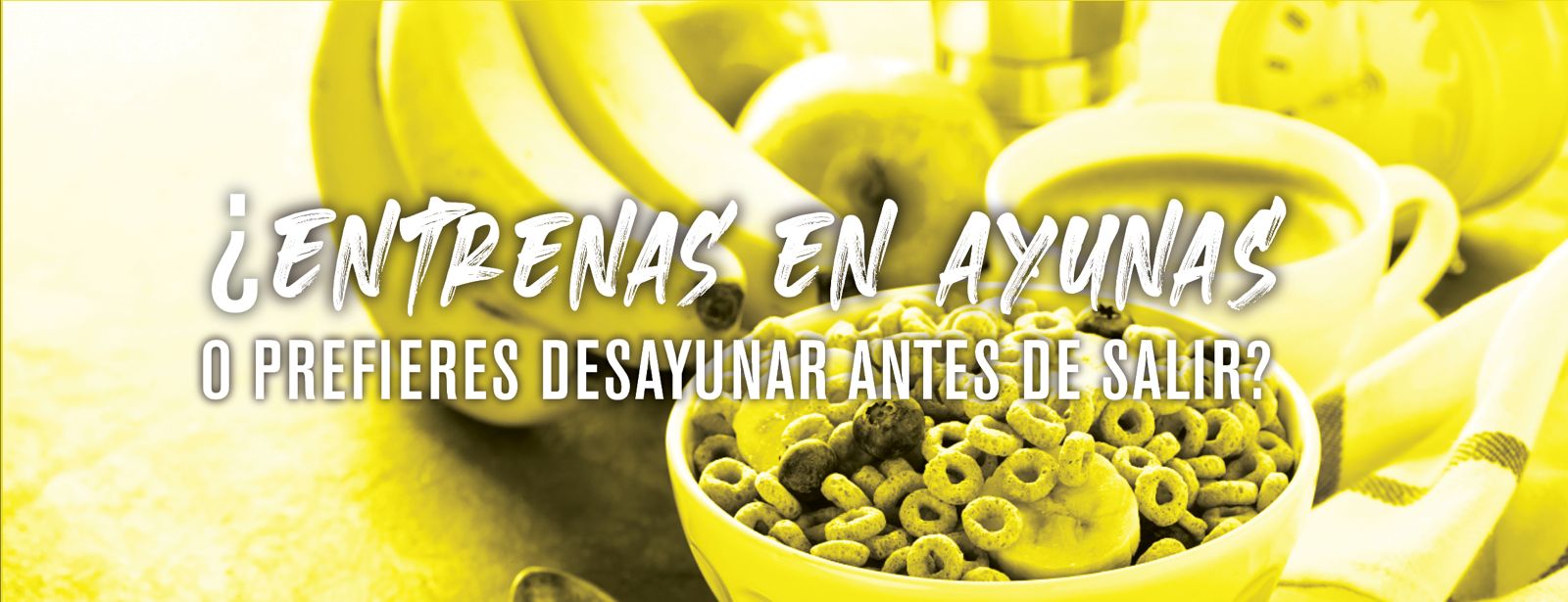 ¿Es mejor entrenar en ayunas o después de desayunar?