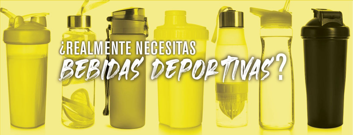 ¿Realmente necesitas bebidas deportivas?