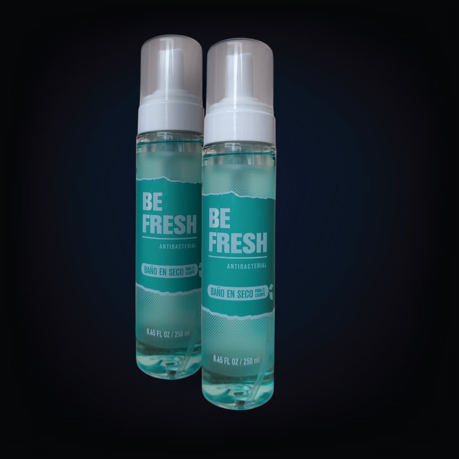 BE FRESH 250 ML - DOUBLE PACK DE HIGIENE ANTIBACTERIAL