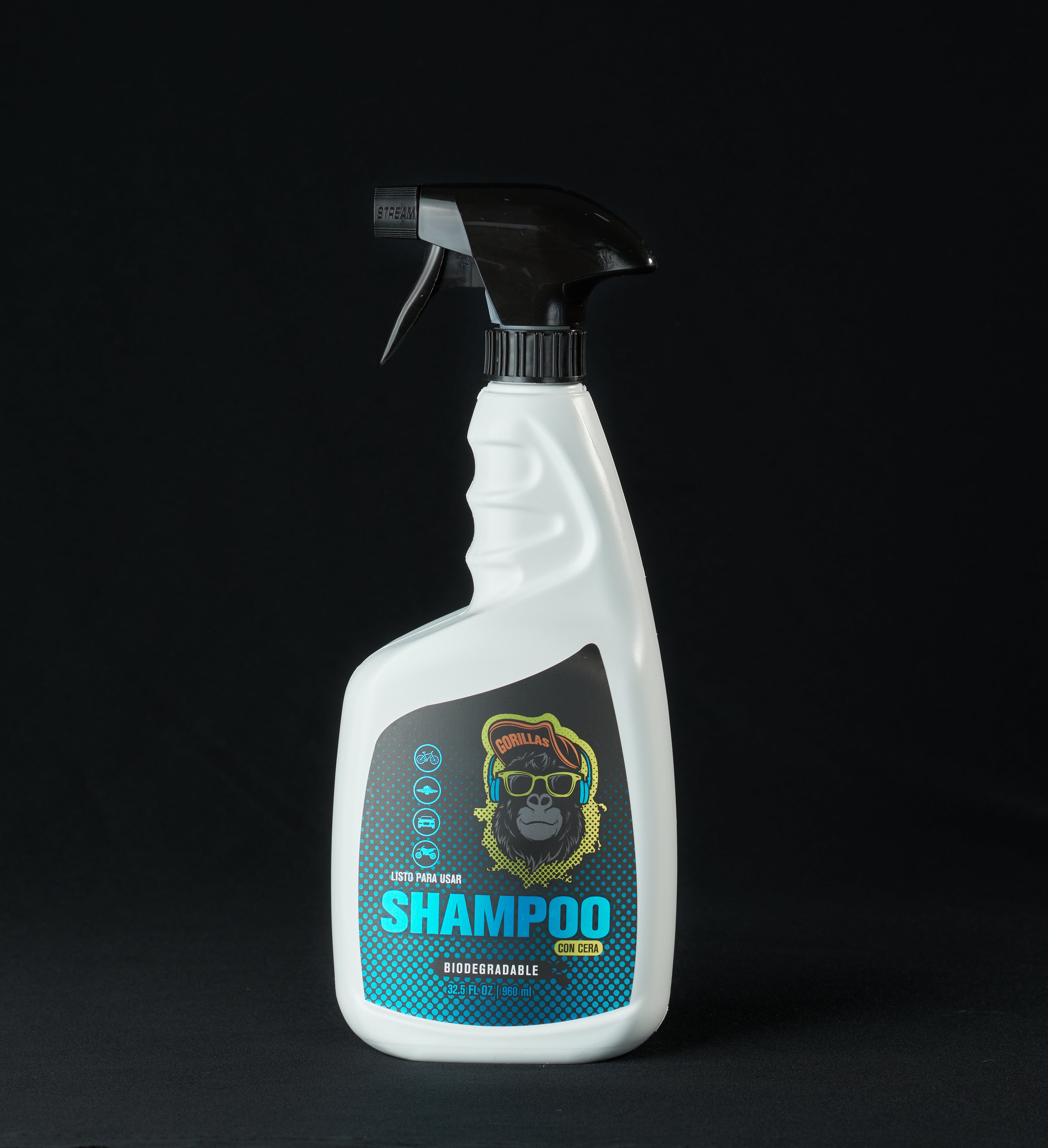 SHAMPOO PARA BICICLETA Y MOTOCICLETA