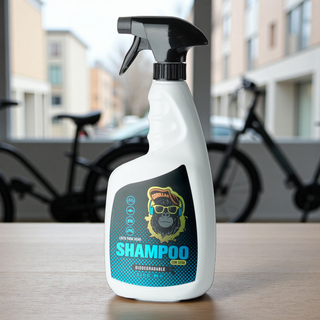 SHAMPOO PARA BICICLETA Y MOTOCICLETA