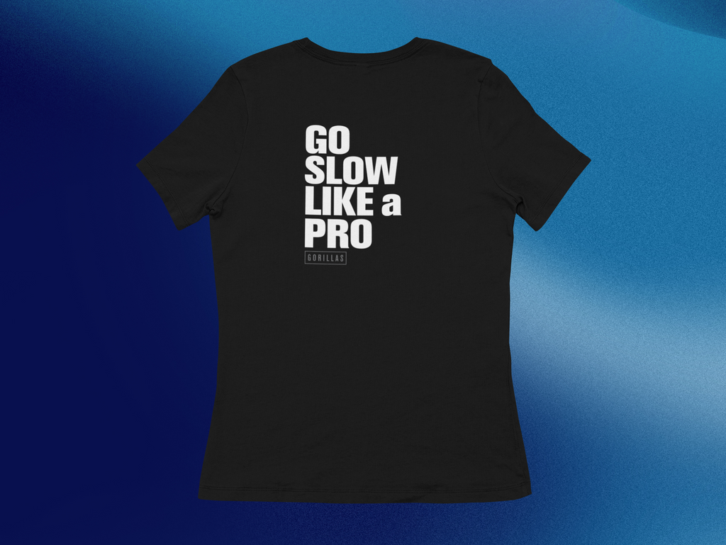 T-SHIRT GO SLOW LIKE PRO
